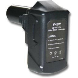 Batterie 1500mAh (10.8V) pour outil Hitachi / HiKOKI uc 10 sfl, uc 10 sl, wh 10DCL, wh 10DL,