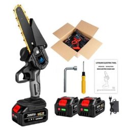 Scie à chaîne électroportative 1200W Onevan Mini tronçonneuse électrique - Vitesse réglable pour la
