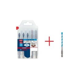Expert Kit 5 + 1 Forets : 3 HardCeramic 6mm, 2 CYL-3 6mm + 1 Multiconstruction 6mm - Bosch