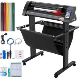 Plotter de Decoupe Vinyle 870 mm Traceur de Coupe, Machine de Decoupe Vinyle avec Logiciel