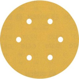 Accessories expert C470 2608900820 Feuille abrasive pour ponceuse excentrique perforé Grain 320 (ø)