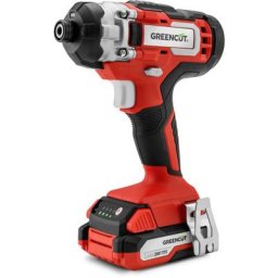 Visseuse à chocs avec batterie lithium 20V, vitesse 3500rpm, porte-outil 1/4, batterie et chargeur