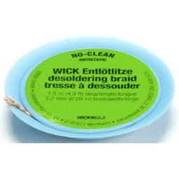 Tresse à dessouder Ersa 0WICKNC2.2/SB Longueur : 1.50 m Largeur : 2.20 mm 1 pc(s)
