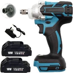 Clé à chocs batterie 18v brushless, 1/2 » sans balais sans fil Couple 350Nm Fréquence d'impact de
