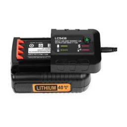 Convient au chargeur de batterie Black&Decker 40V LBXR36 LBX2040