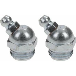 Cyclingcolors - 2x graisseur 1/4 bsp angle 45° embout graissage pompe à graisse manuelle