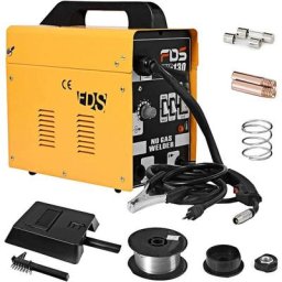 Goplus - Poste a Souder, Soudage Electrique mig 130 Tension 230V, Appareil de Soudage