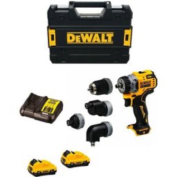Dewalt - Perceuse visseuse à têtes multiples xr 12V 3Ah - DCD703L2T-QW