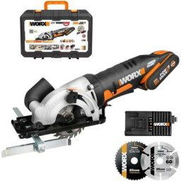 Scie Circulaire Sans Fil 18V(20V max), Batterie Powershare, WX527.1 - Worx