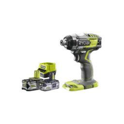 Pack Ryobi Visseuse à choc Brushless 18V OnePlus R18IDBL - 1 Batterie 3.0Ah High Energy - 1
