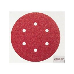 Feuille abrasive pour ponceuse excentrique avec bande auto-agrippante, perforé Bosch Accessories