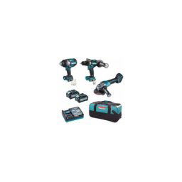 Makita - kit DK0158G301 DF001G+GA013G+TW001G+2xBL4040+DC40RA+SAC