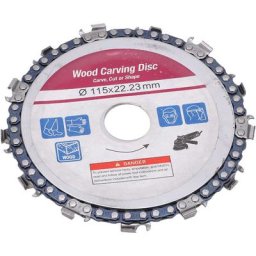 4.5in 13 dents meuleuse d'angle chane disque sculpture sur bois chane disque plaque de chane pour