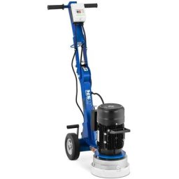 Ponceuse à Béton Surfaceuse De Sol Avec & Sans Eau Raccord Aspi ø250 mm 2200w - Argent