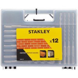 Stanley - Coffret de 12 forets sds de 6-14mm STA56119-QZ
