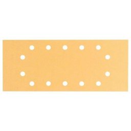 Pack de 10 feuilles abrasives 115x280mm 14 trous G.120 Bosch 68008605242