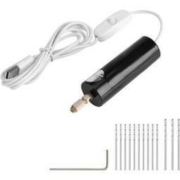 Mini Perceuse Électrique, DC 5V Électriques Portable Perceuse USB, 0.7-1.2 mm manuel micro foret