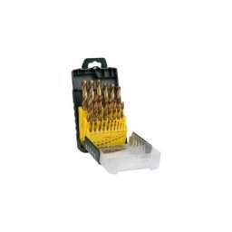 Bosch - Forets à métaux HSS-TiN, set de 25 pièces