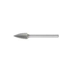 Mini-fraise sur tige carbure forme ogive bout pointu 0613 5 3mm 6x13mm Pferd 1 pcs