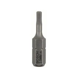 Embout 6 pans 2.5 mm Bosch Accessories 2607001720 extra-dur C 6.3 3 pc(s)