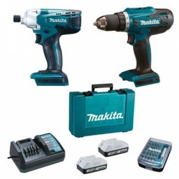 MAKITA 2 outils DF457D + TD127D 18V 1.5Ah - DK18354X1