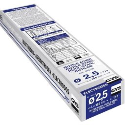 GYS - lectrodes de soudage 110 pc(s) (ø x l) 2.5 mm x 350 mm 80 a (max.)