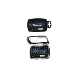 Coffret d'embouts de vissage Blue shock Diager 10 pces