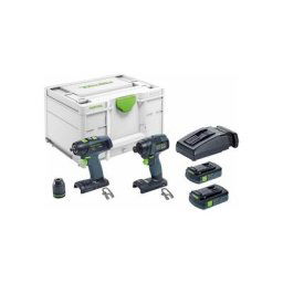Festool - Set de vissage sans fil tid 18 hpc 4,0 I-Set T18 - 577244