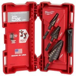 Milwaukee - Coffret forets étagés Shockwave 3 pcs 48899266