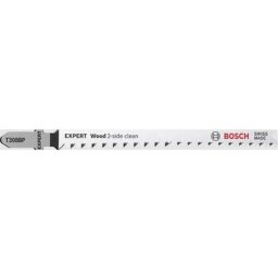 Bosch Professional 3x Lames De Scie Sauteuse Expert 'Wood 2-Side Clean' T 308 Bp (Pour