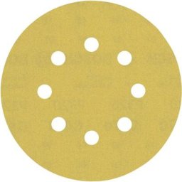 Accessories expert C470 2608900810 Feuille abrasive pour ponceuse excentrique perforé Grain 320 (ø)