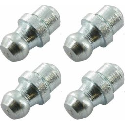 4x graisseur à frapper M6 angle 180° embout graissage pompe à graisse manuelle hydraulique tracteur