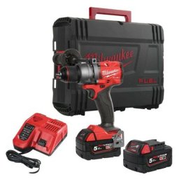 Milwaukee - Perceuse à percussion M18 FPD3 502X Fuel 4GEN. 18V 158 Nm - 2 batt. x 5.0Ah - 4933479860