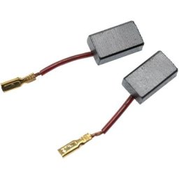 Vhbw - 2x Balais de charbon pour moteur électrique 6 x 10 x 17mm compatible avec Hilti ag 125-S, ag