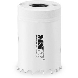 Scie Cloche HSS Bimétal Trépan 35mm pour Métal / Acier / Inox / Bois / Plastique - Blanc, Noir