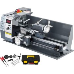 Vevor - 210MM Mini tour de table de precision 750W, mini tour en metal a vitesse variable, pour le