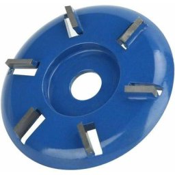 Meuleuse d'angle de dissolvant de souche disque de sculpture sur bois 6 dents trononneuse fraise