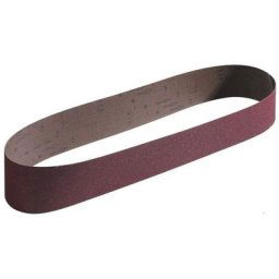 3 bandes abrasives sans fin 65 x 410 mm Gr 80 Corindon - 10950008 Sidamo