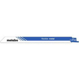 Metabo - 5 lames de scies sabres, métal, flexibles, 225 x 0,9 mm (631494000)