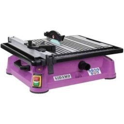 Scie de carrelage 2 en 1 électrique 750 w avec disque pro ceram-s ø 180 x 22,23 mm - diaminipro 180
