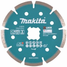 Makita - Disque diamanté 125mm X-Lock béton