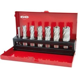 108820 Foret pour avant-trou 7 pièces 12 mm, 14 mm, 16 mm, 18 mm, 20 mm, 22 mm 1 set A782342 - Ruko