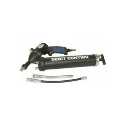 Pistolet de graissage pneumatique Pro débit continu composite 500 cm3 - Lacme