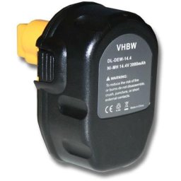 Batterie remplacement pour Dewalt DE9038, DE9091, DE9092, DE9094, DE9502, DW9094, DW9091 pour outil