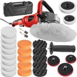 Lustreuse Polisseuse Rotative 1400W - machine a polir, polisseur de voiture, polisseuse a disque