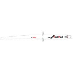 Bosch - 2 Lames scie sabre bim Endurance Bois & Métal 300mm S1411DF
