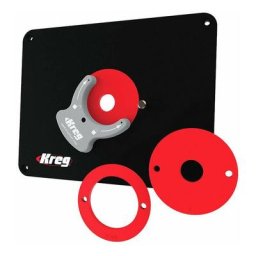 Plaque d'insertion pour défonceuse (pré-percée) Kreg PRS4034