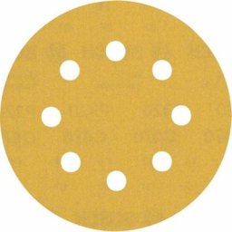 Accessories expert C470 2608900800 Feuille abrasive pour ponceuse excentrique perforé Grain 320 (ø)