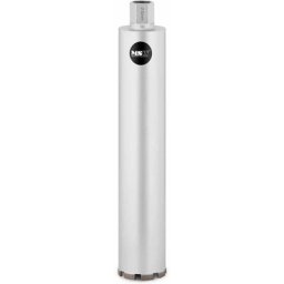 Scie Cloche Trépan Diamant Foret Mèche 92 x 450 pour Béton / Brique / Pierre - Argent