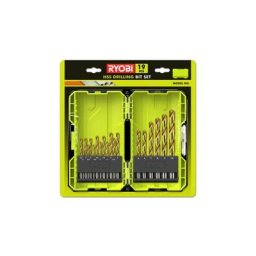 Ryobi - Coffret empilable 19 forets hss métal RAK19HSS2